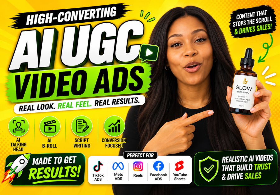 I will Create ai ugc videos ads for your products, service
