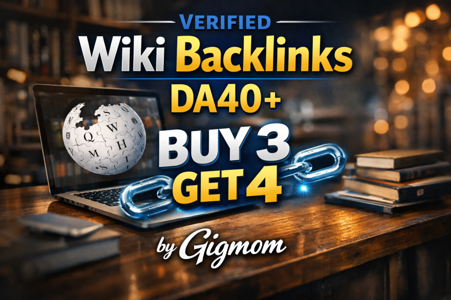 Verified 100 Wiki Backlinks DA40+ - Buy 3 Get 4