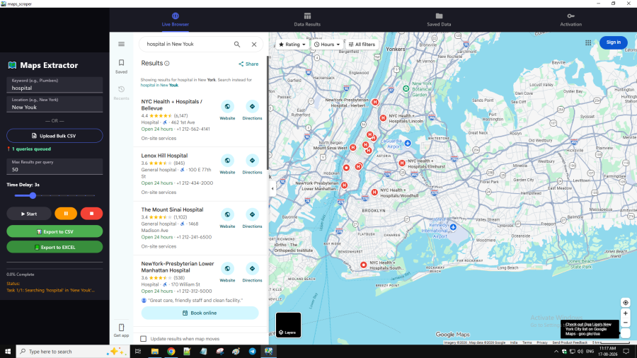 Google Maps Leads Extractor #1 Fastest Data Extractor