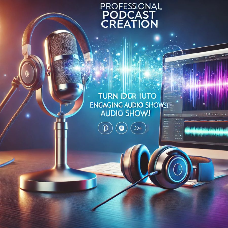  Professional Podcast Creation: Turn Your Ideas into Engaging Audio PODCAST
