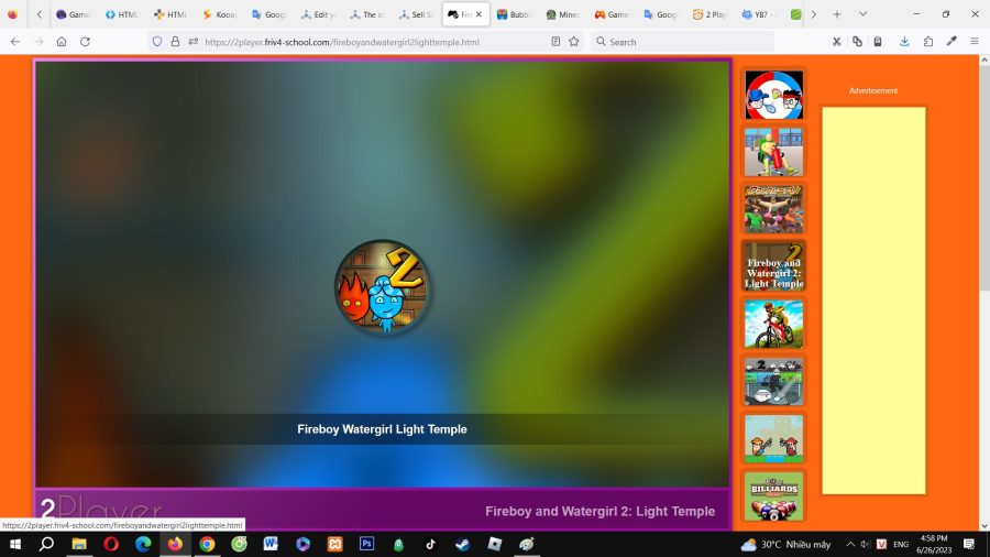 The source code of the mini game website on the browser is composed of flash games and html5 games