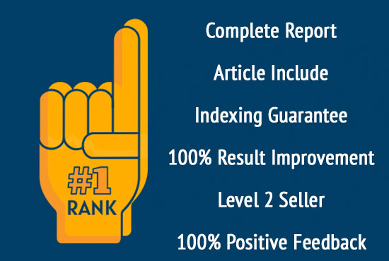 I will Make 50 Backlinks on DA 50+ sites to Rank on 1 page of google