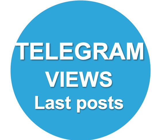 500+ Telegrams vievs for each of the 20 last publications