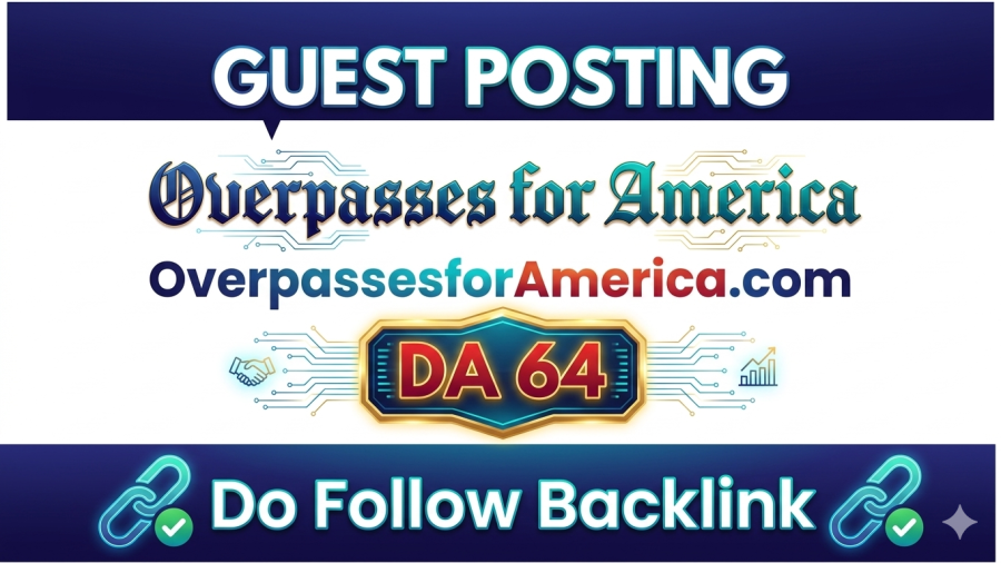 I will publish a guest post on OverpassesforAmerica.com 