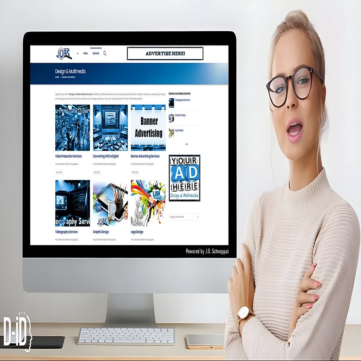 Elevate Your Design & Multimedia Services with Prime Banner Placement for 30 days
