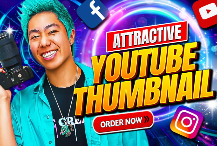 I will design attractive and catchy Custom video thumbnail