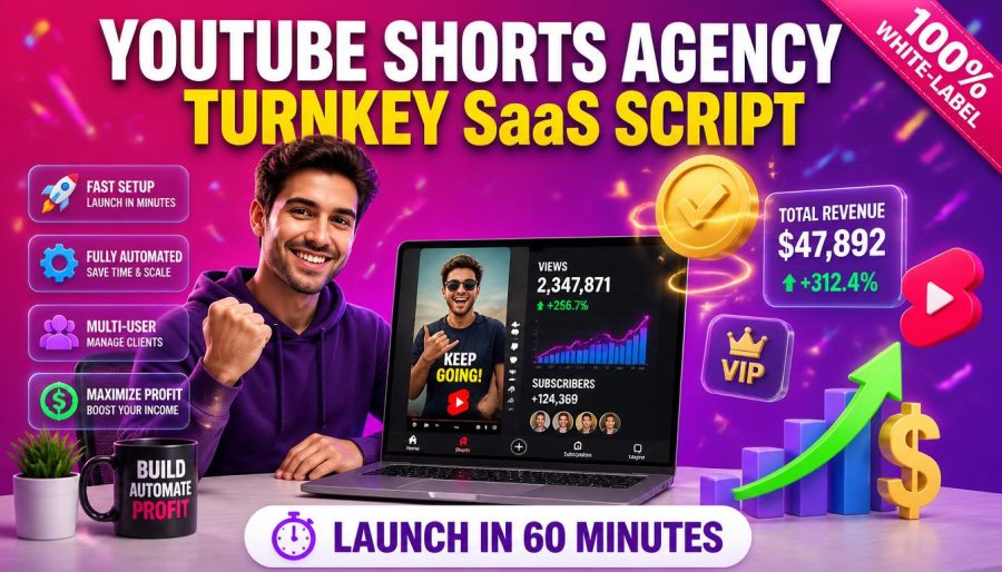Launch your own Shorts Video Advertsing SaaS Agency (Laravel 12)