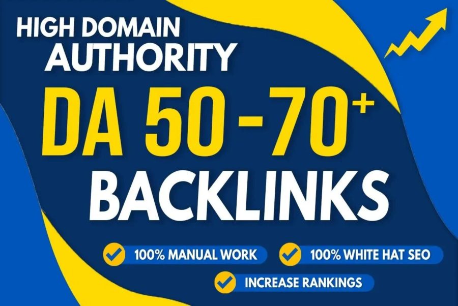 50 High PA & DA Backlinks Manual and Safe Top Quality