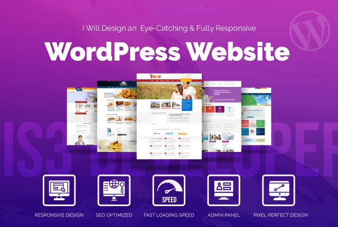 I will develop a beautiful custom real estate website in WordPress and lending pages