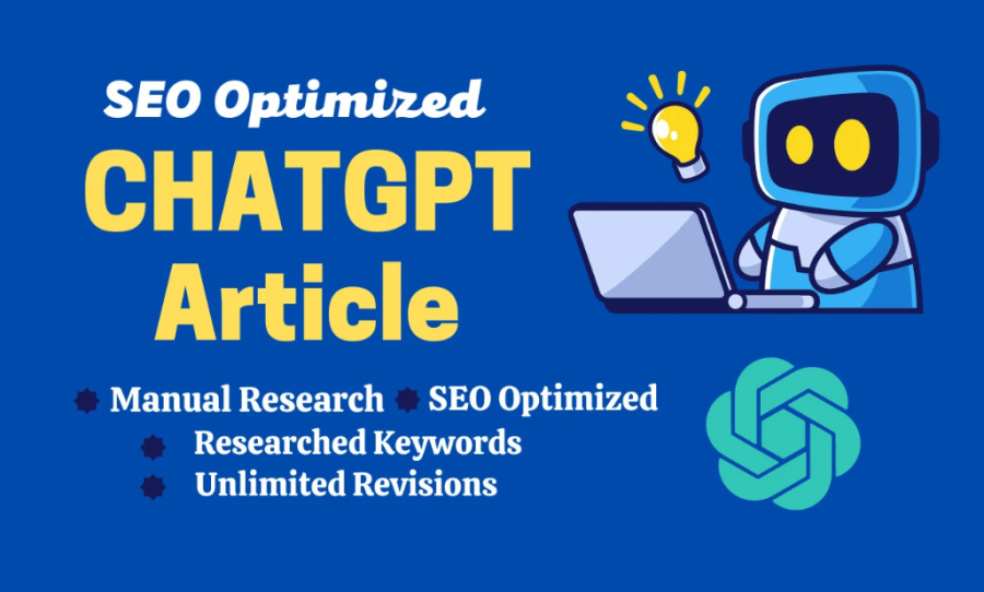 I will do chatgpt, openai and chatbot ai article writing to get more traffic to blog
