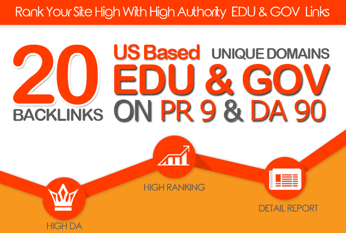 I will MANUALLY DO 20 PLUS US BASED LINKS ON DA90 PR9 UNIQUE DOMAINS