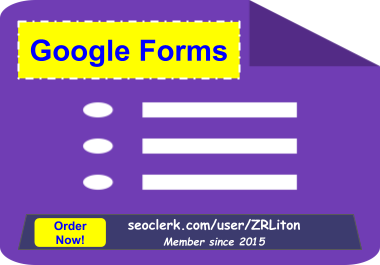 I will create quiz form on Google Form
