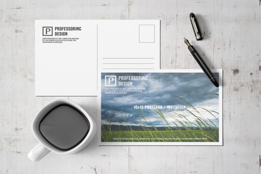 I will create professional postcard design