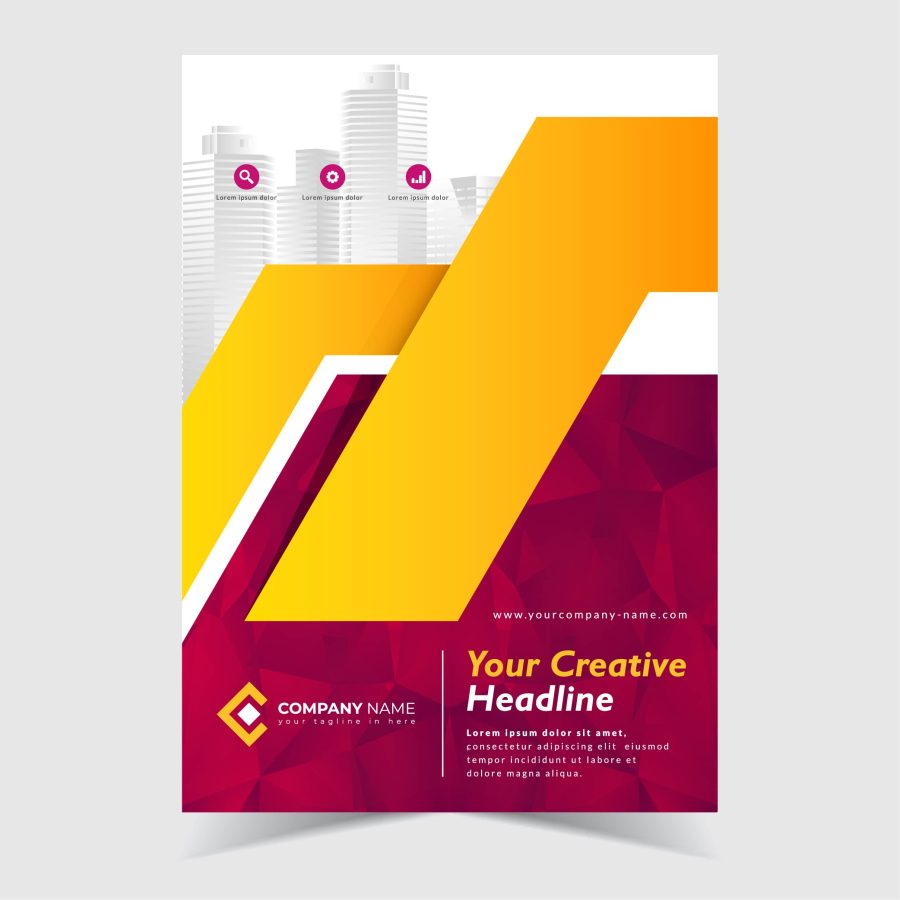 I will design brochure for print and web