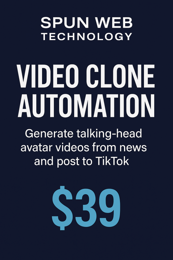 AI Video Clone Blueprint &ndash; Media Automation with HeyGen + GPT-4o