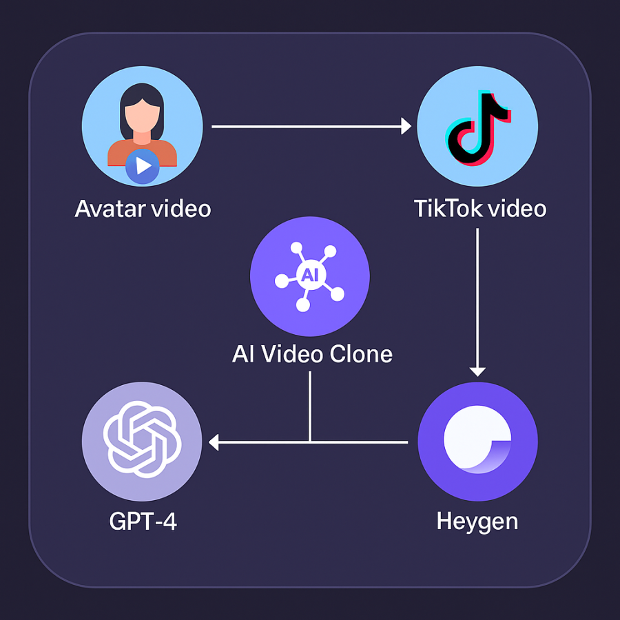 AI Video Clone Blueprint &ndash; Media Automation with HeyGen + GPT-4o