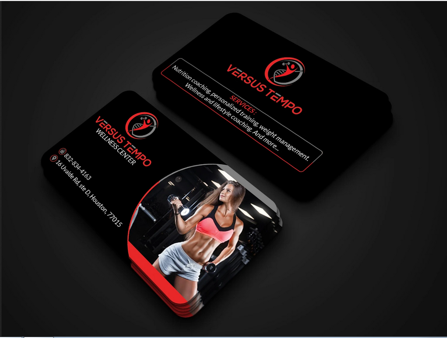 design professional minimalist and luxury business card