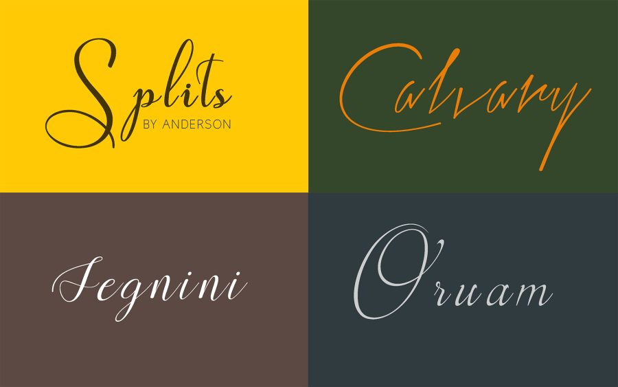 Design professional and Modern Signature logo
