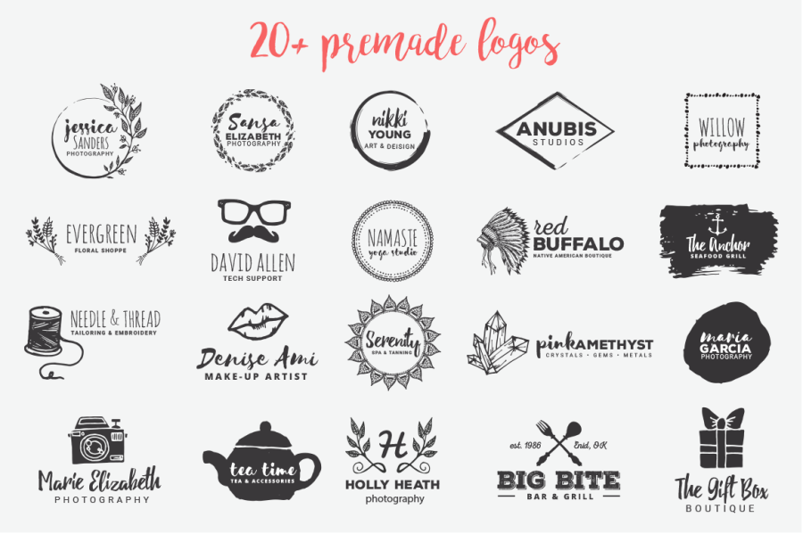 Design professional hand drawn logo in just 12 hours
