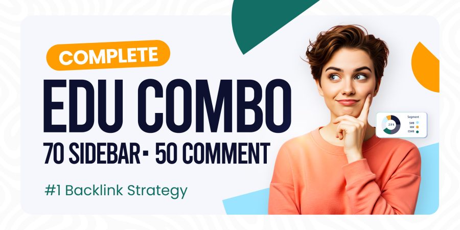 Premium&nbsp;120 EDU BLOGROLL Plus COMMENTS COMBO Pack With SEO Backlink Strategy