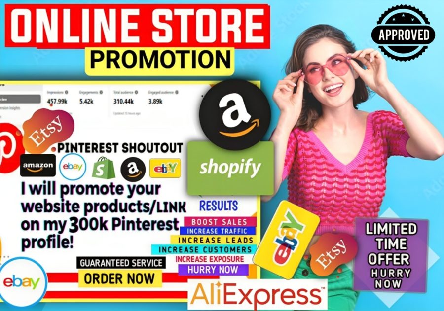 ONLINE STORE Store Marketing For shopify Etsy Amazon, AFFILIATE Boost Sales 