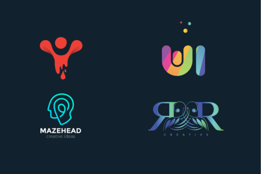 I Will do minimal symbolic monogram or initials text logo design