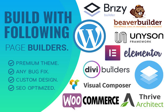 I will fix, create, design, customize, rebuild responsive wordpress website