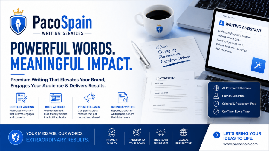 Professional Writing Services For Businesses, Websites & Advertising