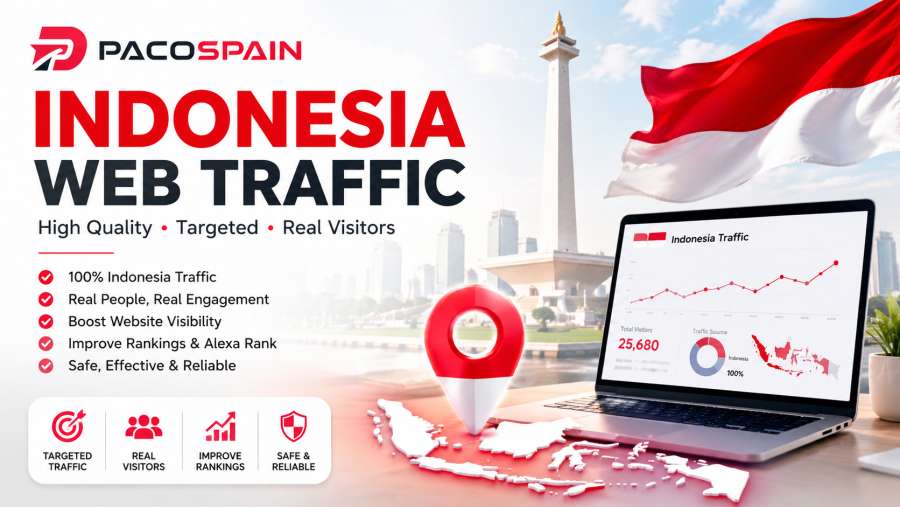 Indonesia Target Visitors for 30 Days