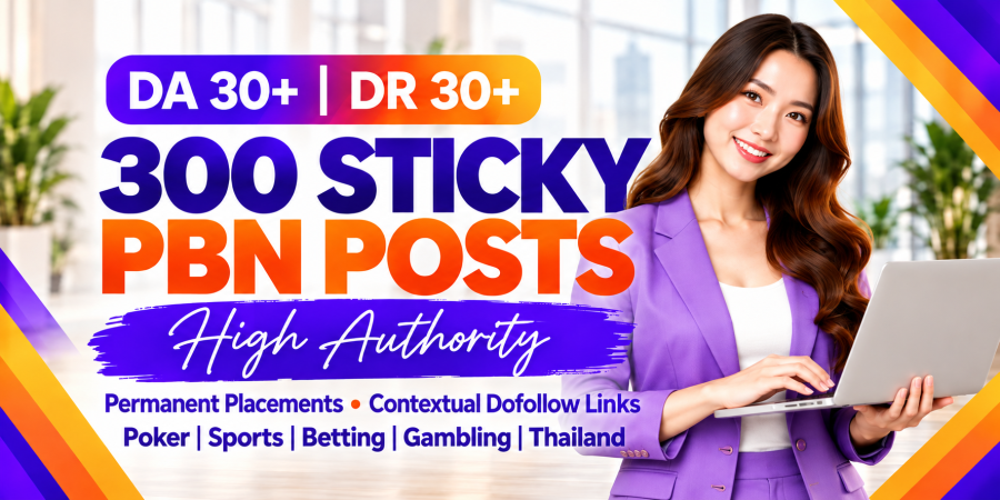 Get High Authority Sticky PBN Posts with Contextual Dofollow Backlinks