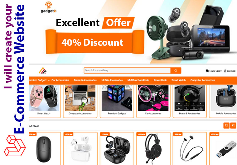 Create an effective Laravel E-Commerce website for you