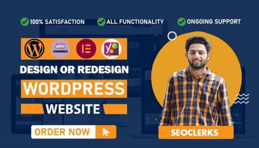 Design Responsive, SEO friendly & Fast Loading WordPress website