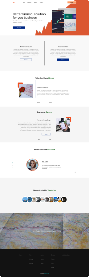 I will design high professional Landing Page UI in Figma/XD