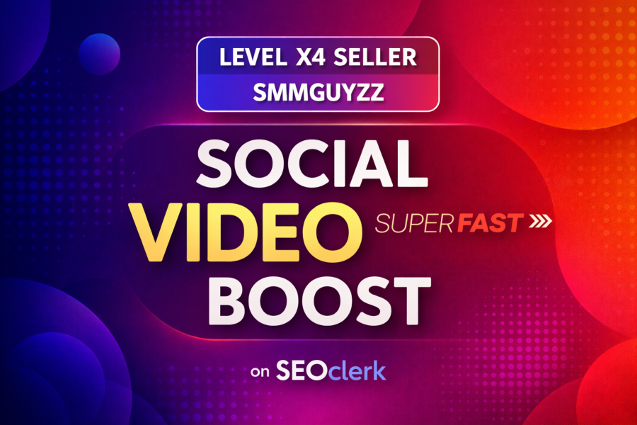 Get Instant & Genuine Social Video Booster Real & Trusted Package