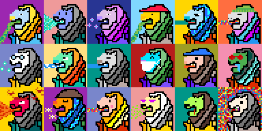 I will draw switchable pixel art for NFT and generate 5k images