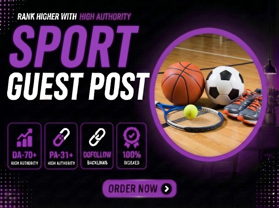 I Will Write and Publish a Guest post on DA70 Sport Blog