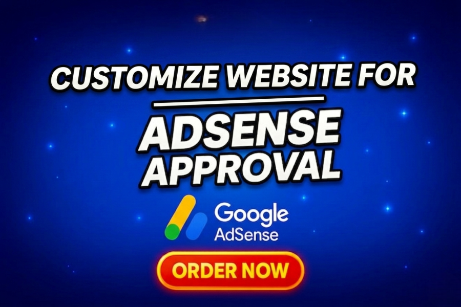 I Will customize website for Adsense approval (No guarantee) 85% success ratio