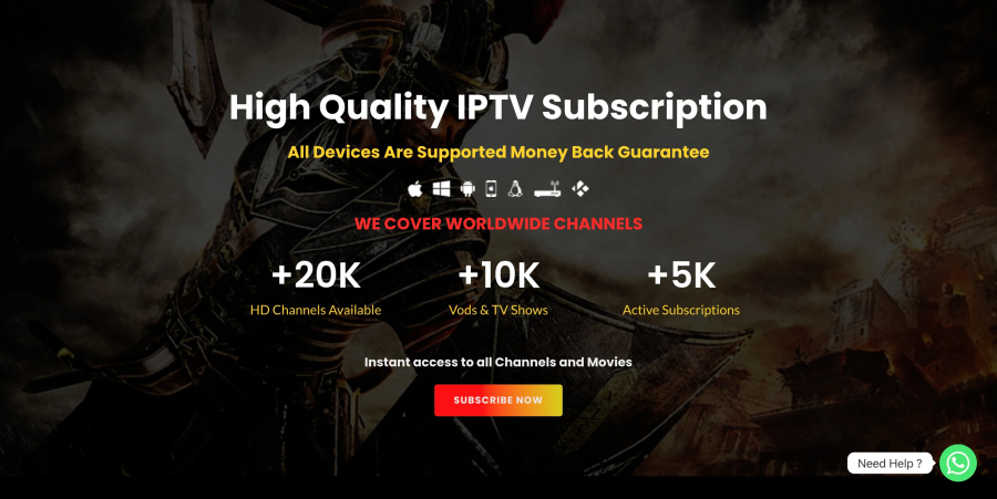 build a professional iptv store with woocommerce premium