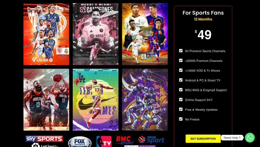 build a professional iptv store with woocommerce premium