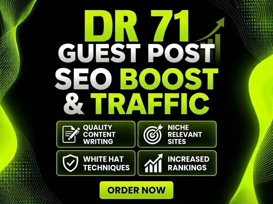 I will write and publish business guest post with doffolow backlink DR 71