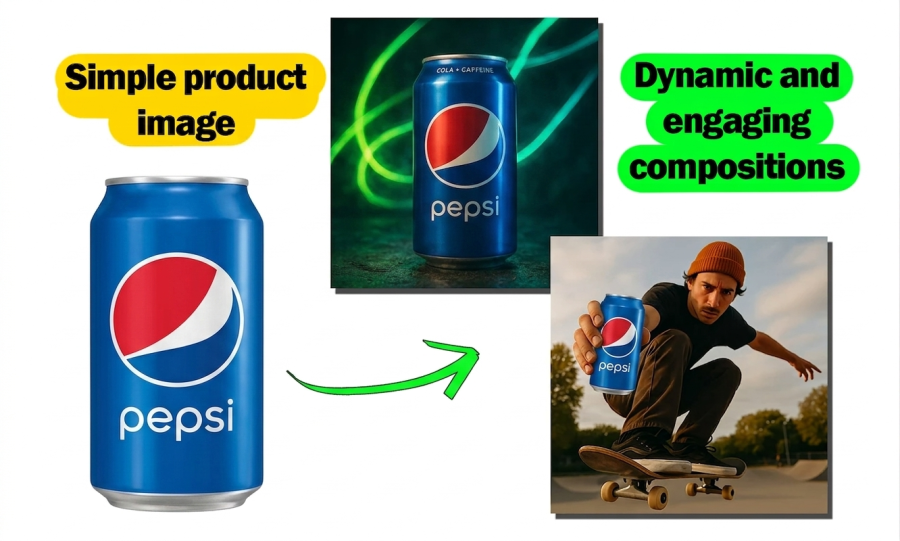 I will create an image of your product generated by ai for brand