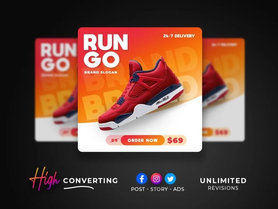 creative Facebook or Insta Post , Banner, Ads, Cover, Story