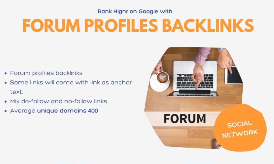 1000 Forum Profile Backlink for Your Website within 24 hours