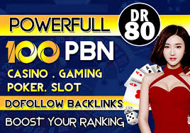 100 Casino PBNs DA 30-40+ Niche Homepage Permanent PBNs links for your Casino or Gambling Website