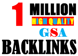 I will provide 1 Million GSA Ser High Authority BackLinks ultimate SEO 2026