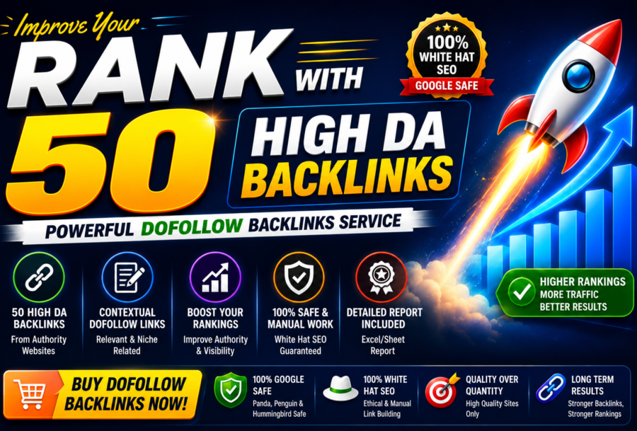 Improve Your Rank With Top DA/DR Backlinks, buy Dofollow Backlinks