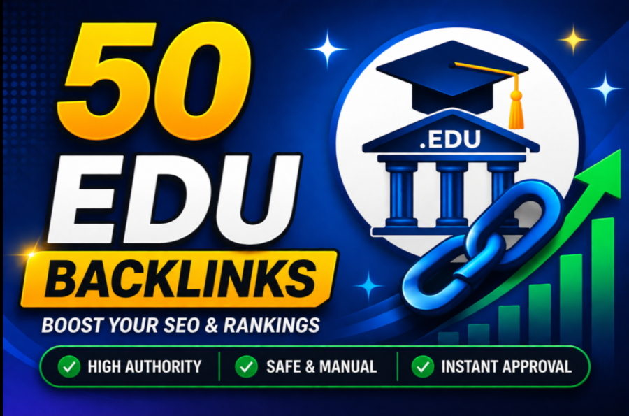 I will build unique EDU University backlinks using manual strategy