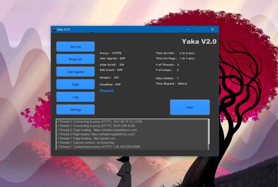 Yaka v2.0 - Traffic Bot (unlimited Web Traffic and Videos)