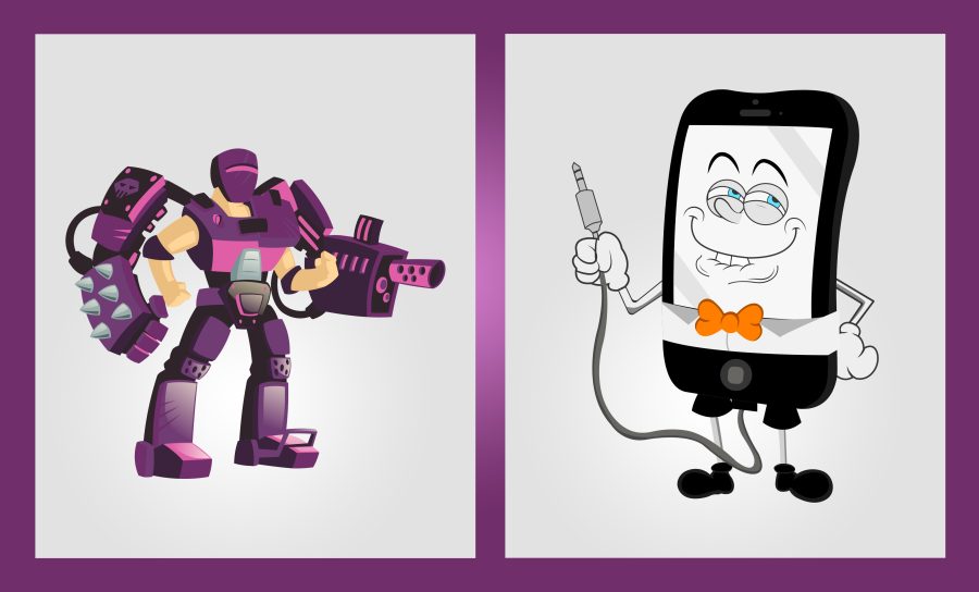 a creative mascot, character or cartoon logo for you