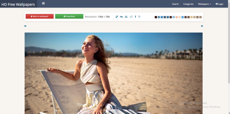 Free Unlimited earning Wallpapers, Photo gallery Website Script